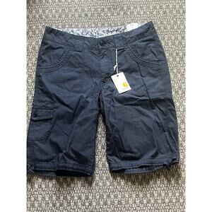 Grey Women's Carhartt Bermuda Chino Shorts Size 10 NWT
